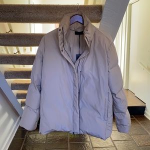 Jenni Kayne Women's Puffer Jacket Natural Color